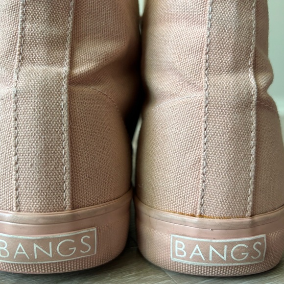 BANGS Floral Embroidered High-Top Sneakers - Picture 3 of 8